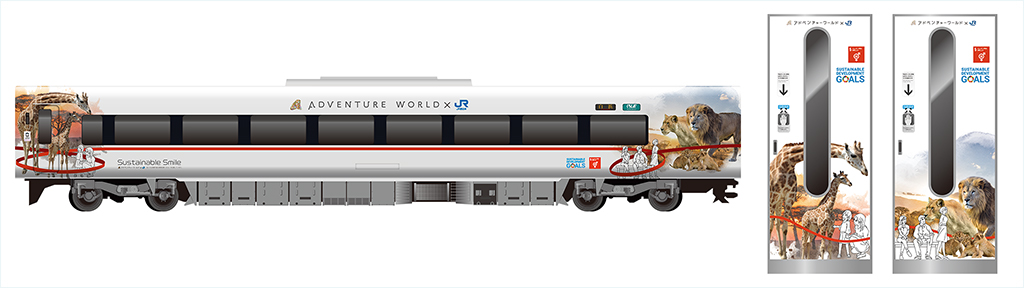 JR特急くろしお 287系編成図2号車