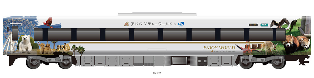 JR特急くろしお 287系編成図3号車