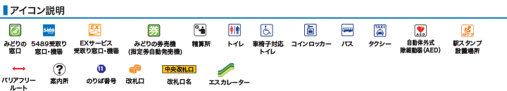 ＪＲ白浜駅構内図アイコン